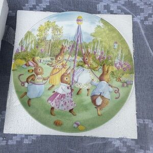 Easter Bunny Decorative Plate